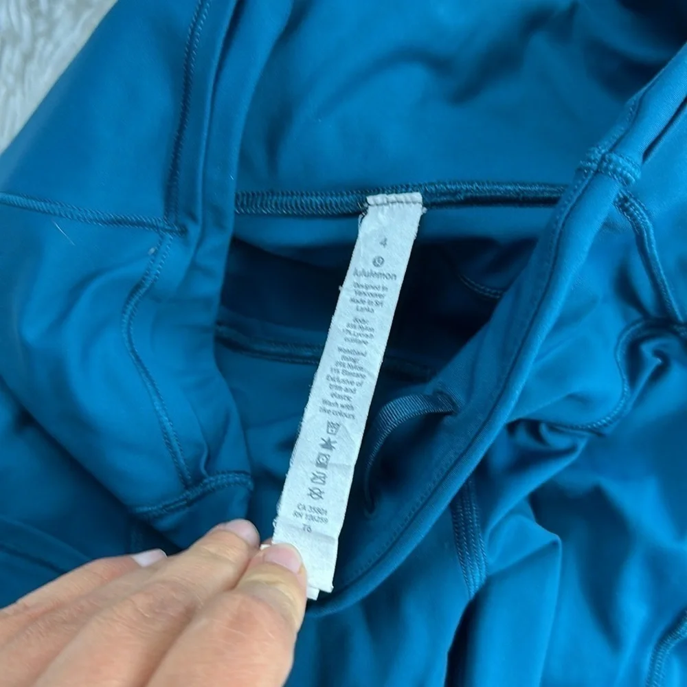 Lululemon Fast & Free Crop II *Nulux 19
